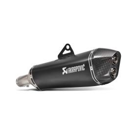 Terminale Akrapovic Slip-On titanio nero BMW F 800 GS
