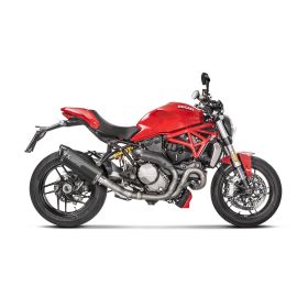 Terminale Akrapovic Slip-On titanio nero Ducati Monster 1200 R