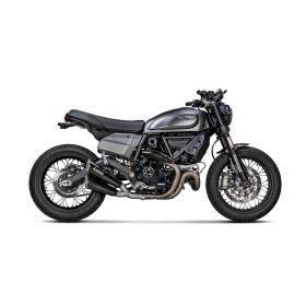 Terminale Akrapovic Slip-On acciaio nero Ducati Scrambler Urban Motard