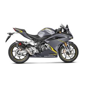 Terminale Akrapovic Slip-On carbonio Honda CBR250RR