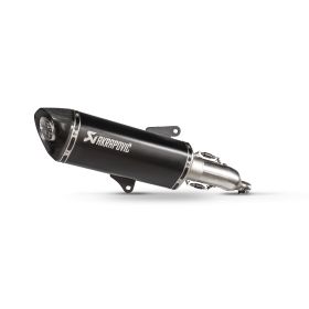 Terminale Akrapovic Slip-On acciaio nero Honda Adv 350