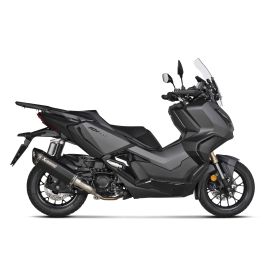 Terminale Akrapovic Slip-On acciaio nero Honda Adv 350