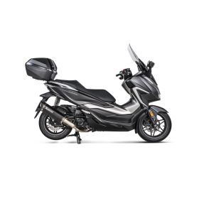 Terminale Akrapovic Slip-On acciaio nero Honda NSS350 Forza