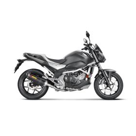 Terminale Akrapovic Slip-On carbonio Honda NC700/NC750S
