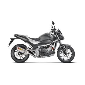 Terminale Akrapovic Slip-On titanio Honda NC700/NC750S
