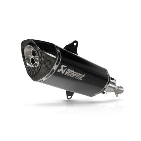 Terminale Akrapovic Slip-On titanio nero Italjet Dragster 300