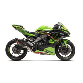 Échappement complet Akrapovic Racing carbone Kawasaki Ninja ZX-4R