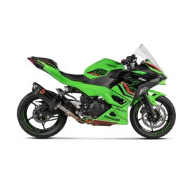 Terminale Akrapovic Slip-On carbonio Kawasaki Ninja 500/Z500