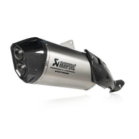 Terminale Akrapovic Slip-On titanio Suzuki V-Strom 800DE