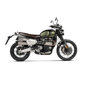 Akrapovic Slip-On exhaust titanium Triumph Scrambler 1200