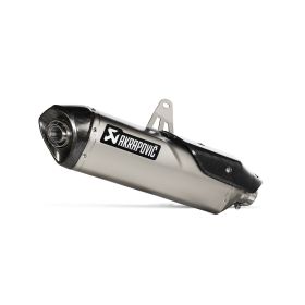 Terminale Akrapovic Slip-On titanio Triumph Tiger 850/900