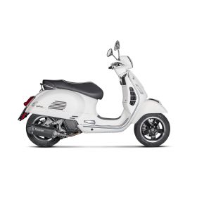 Terminale Akrapovic Slip-On acciaio nero Vespa GTS 125/Super/Sport/Tech