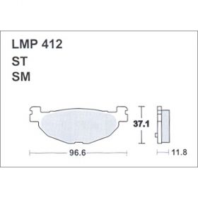 ATHENA LMP412 BRACKE PADS