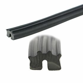 Gomma ARIETE 3900x16 mm nera profilo 4 volte uso industriale