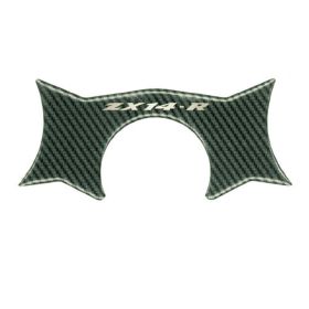 Adesivi protezione piastra sterzo ARIETE in carbonio per Kawasaki ZZR 1400 ABS