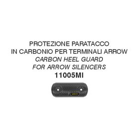 Écran thermique en carbone ARROW pour CF Moto 450 MT