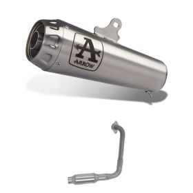 Kit d'échappement ARROW Pro-Race Nichrom avec collecteur catalytique pour Yamaha YZF-R 125