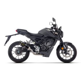 Échappement de course complet ARROW en aluminium noir pour Honda CB 125 R