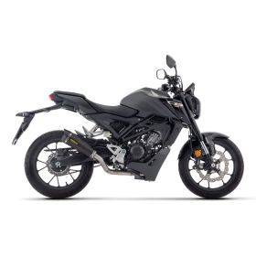 Marmitta completa ARROW racing con terminale x-kone dark per Honda Cb 125 r