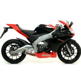 Marmitta slip-on ARROW thunder alluminio per collettori originali per Aprilia Rs4 125