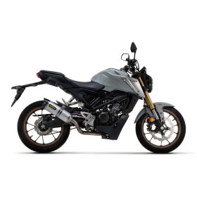 ARROW Komplettauspuffanlage mit Thunder-Aluminium-Endrohr für Honda CB 125 R