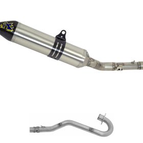 ARROW Slip-On Off-Road Thunder Auspuffkit Aluminium mit Sammler für Honda XR 125 L