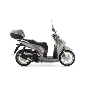 Échappement Slip-On ARROW Urban Dark en aluminium avec embout noir pour Honda SH 350