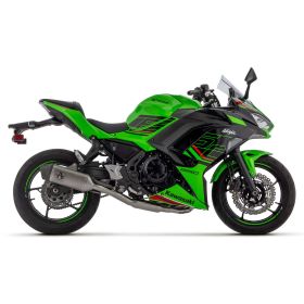 Échappement en titane ARROW Racing complet pour Kawasaki Ninja 650