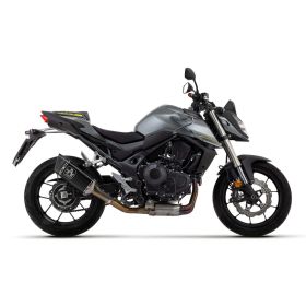 Échappement Slip-On en Titane Sombre ARROW pour Honda CB 750 Hornet