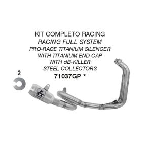 Système d'échappement complet ARROW avec embout pro-race pour Yamaha Mt-07