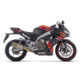 Échappement de course complet ARROW avec silencieux en titane pour Aprilia Rs 457