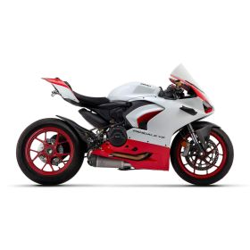 Marmitta slip-on ARROW works titanio con fondello carby per Ducati Panigale v2