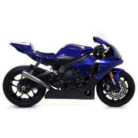 Silencieux en titane ARROW pro-race avec connexion pour Yamaha YZF R1