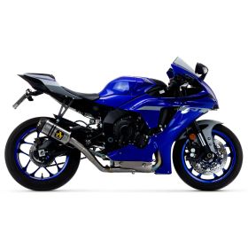 Échappement en titane ARROW Indy Race avec connecteur pour Yamaha YZF R1