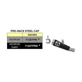 ARROW Pro-Race Dunkel Nichrom Slip-On Auspuff für Suzuki GSX-R 1000 1000 R