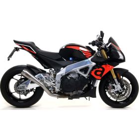Silencieux ARROW pro-race nichrom slip-on pour Aprilia Tuono v4 1100