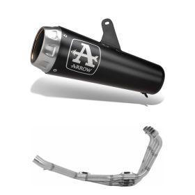 Kit d'échappement ARROW Pro-Race Nichrom Dark avec collecteurs de course Honda CBR 650 R