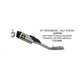 Marmitta ARROW indy race titanio con raccordo per Yamaha Mt-10