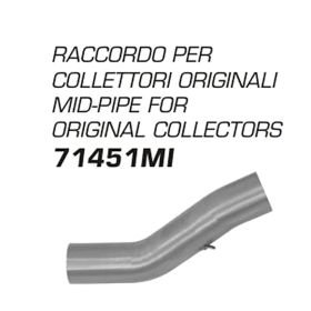 ARROW connection for original collectors for Ducati