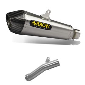 Marmitta slip-on ARROW X-Kone con raccordo centrale per BMW R Nine T
