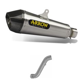 Marmitta slip-on ARROW X-Kone con raccordo centrale per BMW R Nine T Scrambler