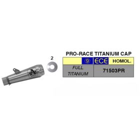 ARROW Pro-Race Titanium Exhaust Kit with Central Connection for BMW R Nine T Scrambler