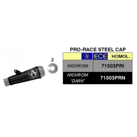 ARROW Pro-Race Nichrome Dark Tail Kit mit Zentralstecker für BMW R Nine T