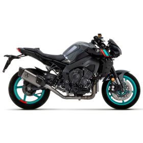 Marmitta slip-on ARROW pista in titanio per Yamaha Mt-10