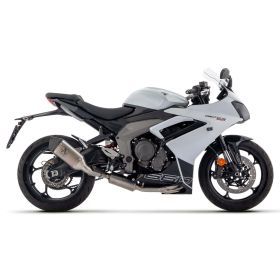 ARROW komplettes Abgassystem homologiert aus Titan für Triumph Daytona 660