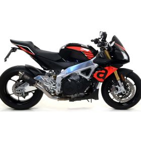 Échappement ARROW gp2 dark slip-on pour Aprilia Tuono v4 1100
