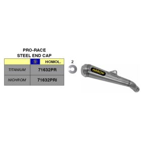 Pro-Race ARROW Titan Slip-On Auspuffkit und Racing-Kollektoren für Suzuki GSX-R 600 i.e