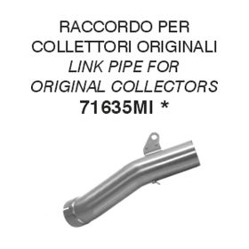 ARROW central exhaust connector for BMW R Nine T