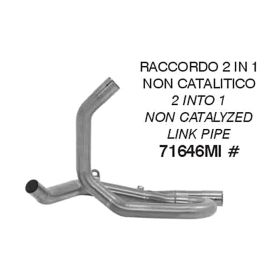 ARROW 2 in 1 Non-Catalytic Connector for Suzuki
