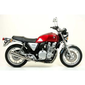 Marmitta slip-on ARROW pro-racing con fondello in acciaio inox per Honda Cb 1100